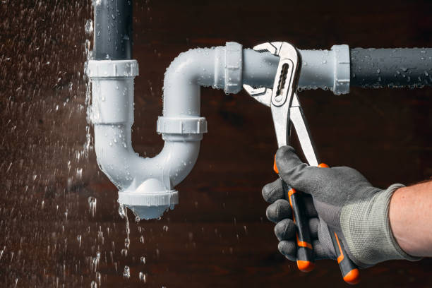 Professional Drain Cleaning technician working in Rector, PA